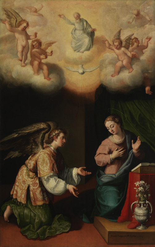 juan pantoja de la cruz. the annunciation