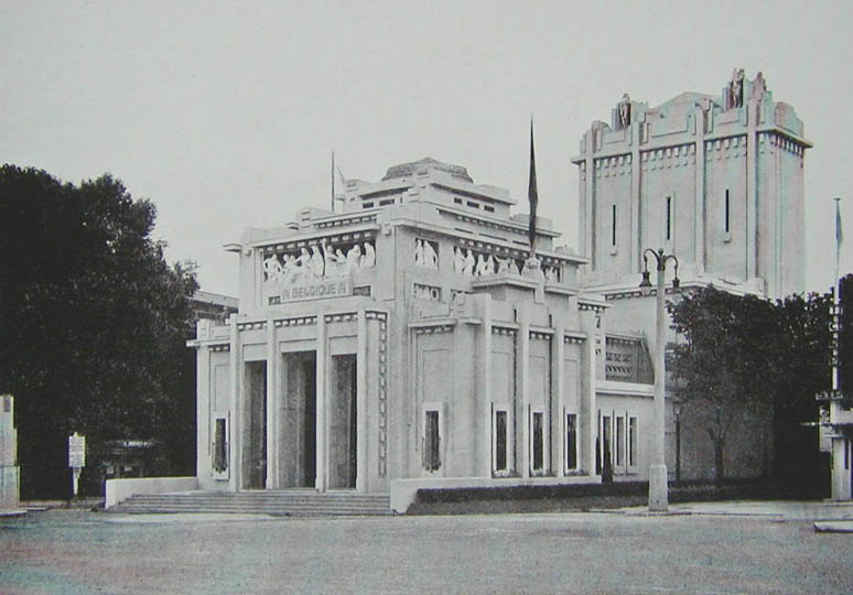 Бельгийский павильон; архитектор Виктор Орта