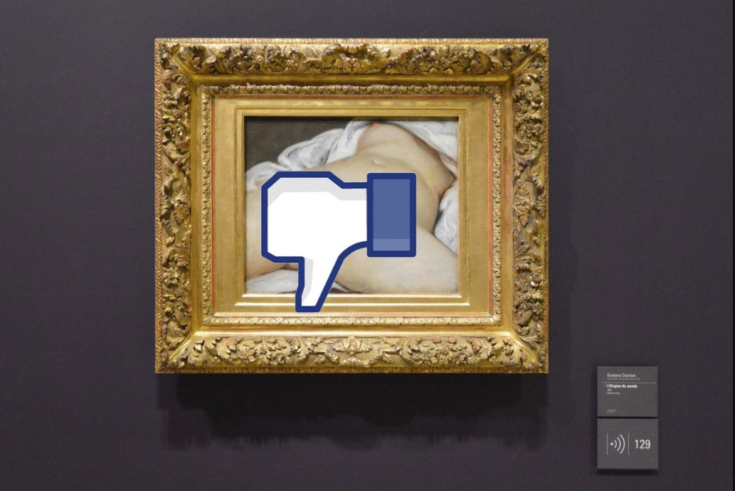 В Париже завершается суд над Facebook за цензуру откровенной картины Гюстава Курбе