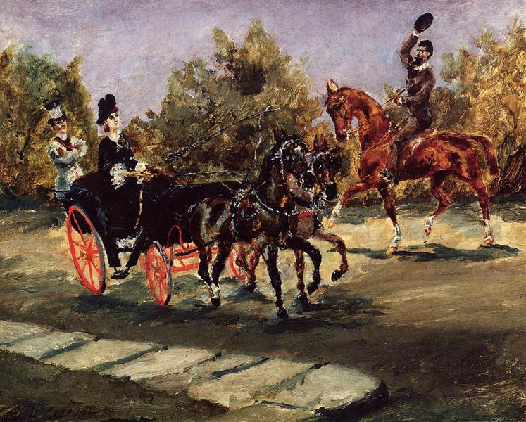 Анри Тулуз-Лотрек — «Ницца, на Английской набережной», 1880 г.