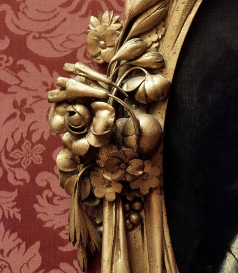 Экспонат Эшмолиана — один из двух овальных портретов, атрибутированных Джону Райли, на котором изобр