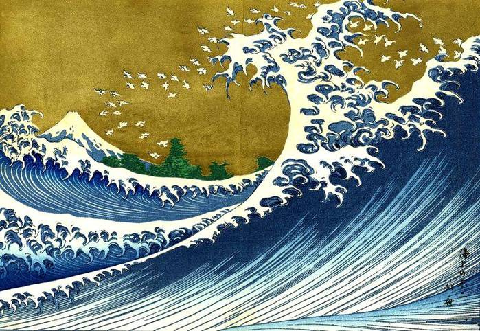 Париж накроет «Большая волна в Канагаве»: французская столица принимает выставку самого известного японского художника Кацусика Хокусая