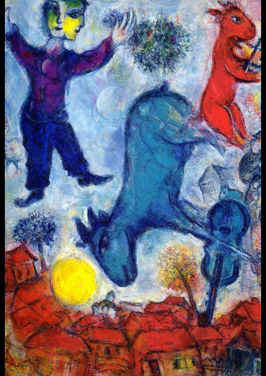 Коза, играющая на скрипке, и летающие влюбленные: масштабная ретроспектива Марка Шагала открывается в Брюсселе