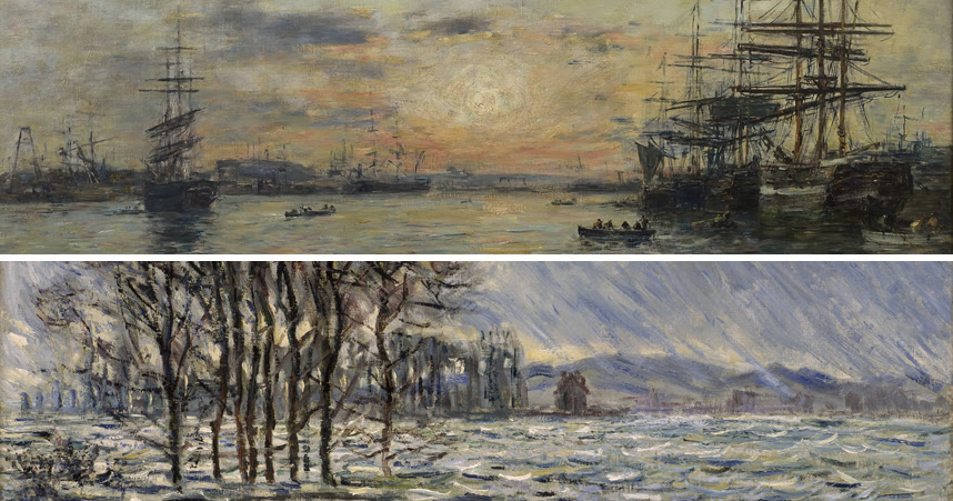 Eugene Boudin and Claude Monet: the two geniuses united in one exhibition
