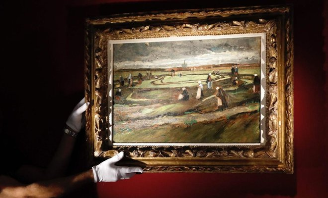 Vincent van Gogh’s early work to go under hammer in France
