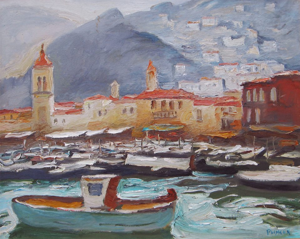Живопись как эмоция: «Средиземноморье» - новые работы классика украинской живописи Виктора Рыжих