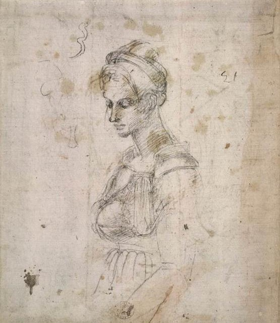 Микеланджело. «Женский портрет», 1530 год.