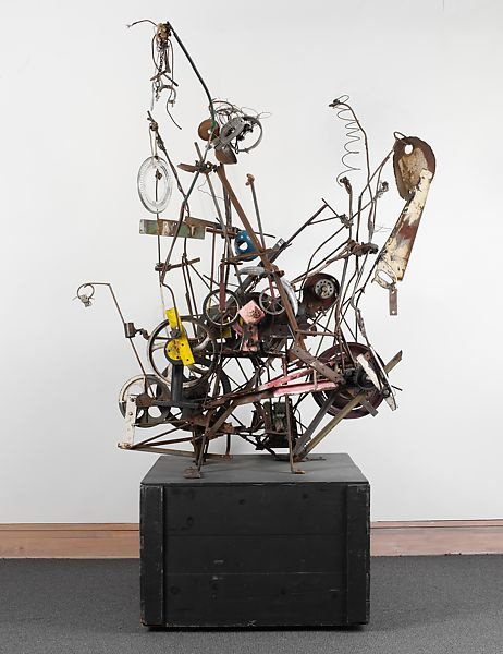 Жан Тэнгли. Скульптура "Нарва", 1961, Метрополитен-музей, Нью-Йорк