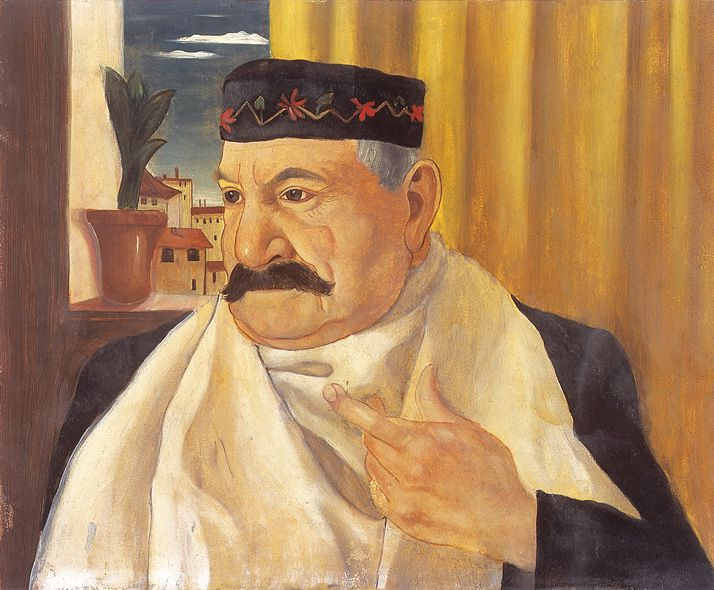Портрет жителя Триеста. Леонор Фини. 1925. Источник