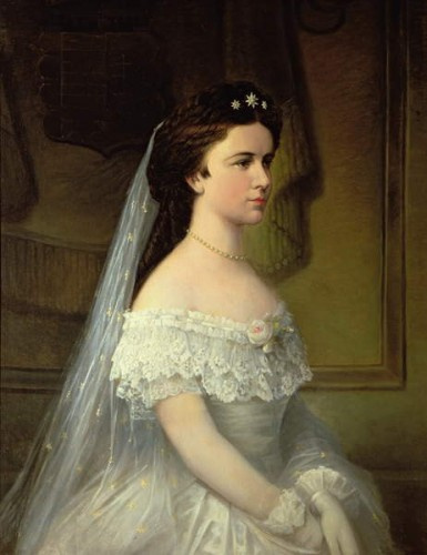 Сисси - 16-летняя невеста. Австрийская школа, XIX век. Холст, масло