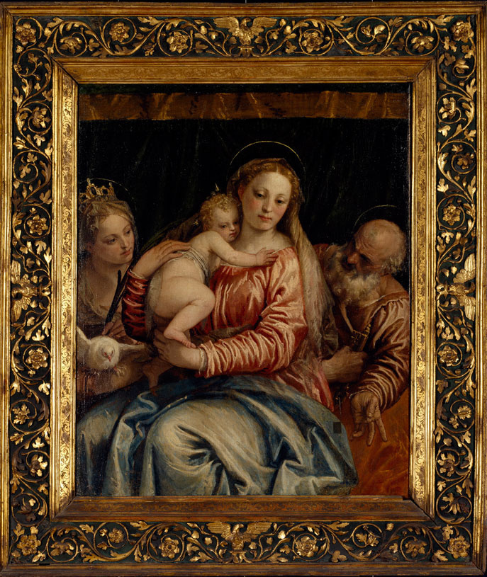 Мадонна с Младенцем и Святой Петр