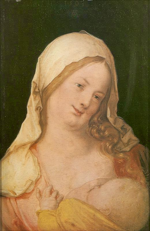 Мария с младенцем