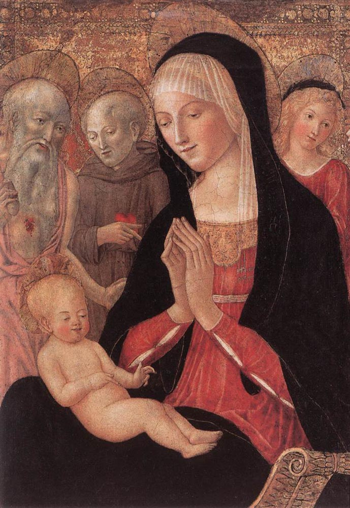 Франческо ди Джорджио Мартини. Богородица с младенцем