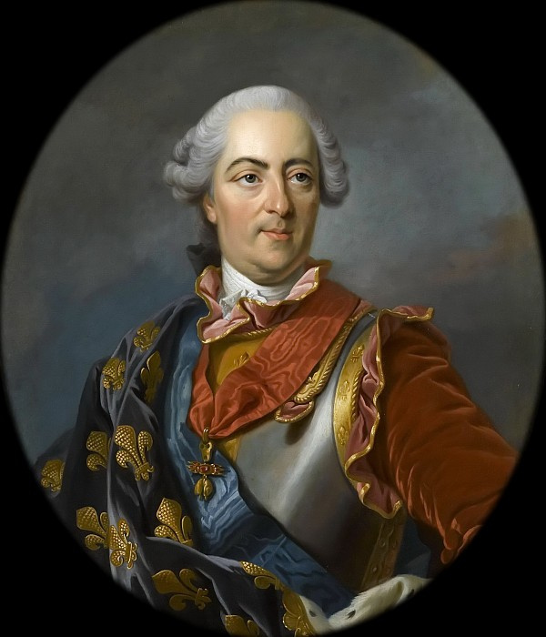 Луи-Мишель ван Лоо. Портрет Людовика XV, короля Франции