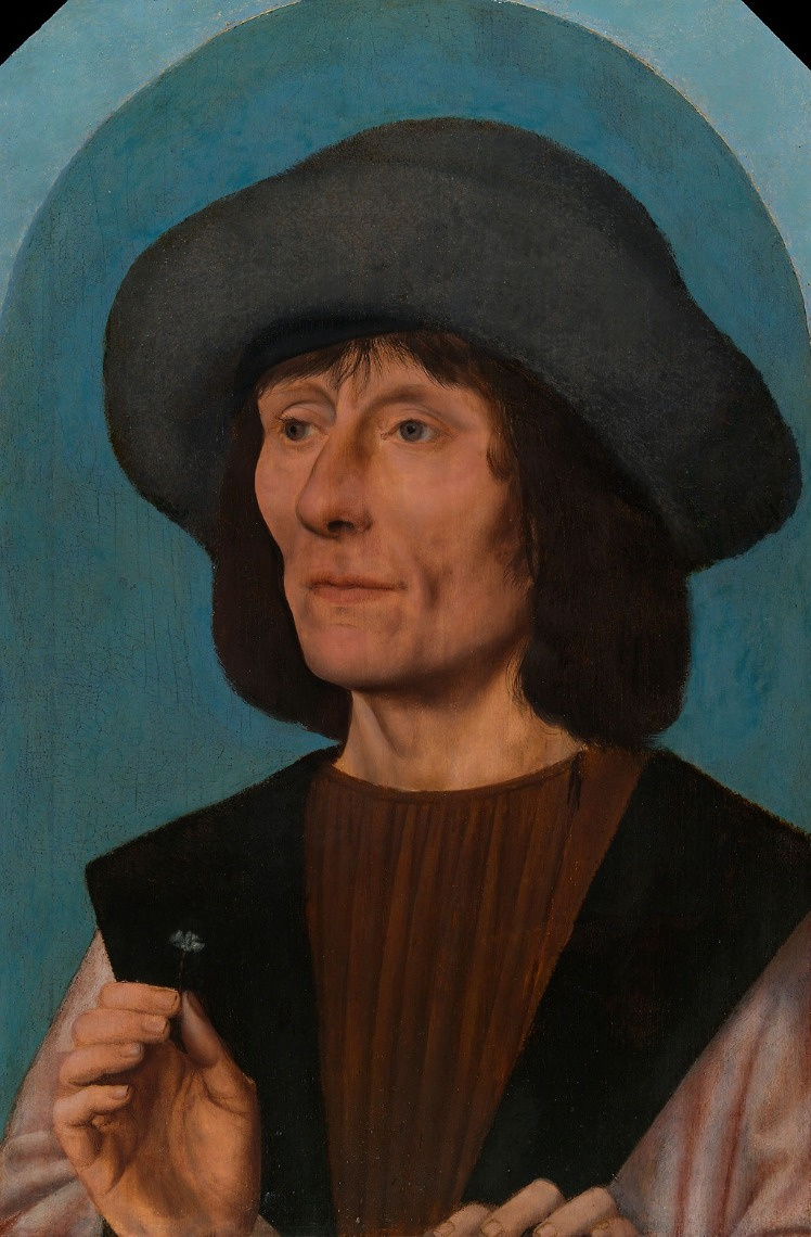 Квентин Метсис 1466 - 1530. Портрет мужчины в розовом