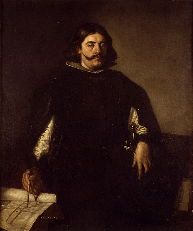 Хуан де Пареха. Портрет архитектора Хосе Дальмау