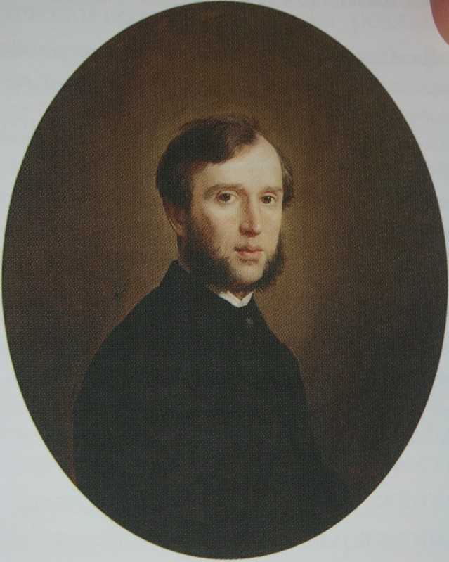Николай Васильевич Неврев. Мужской портрет. 1861