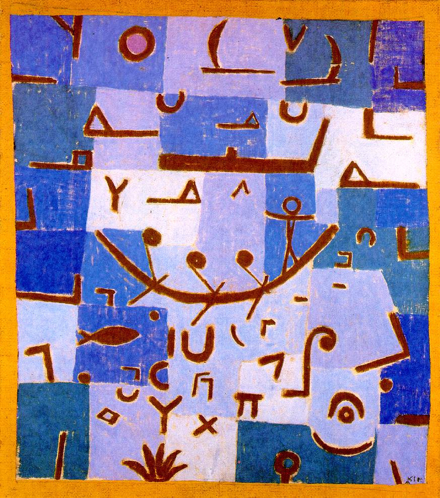 paul klee the legend of the nile:作品描述