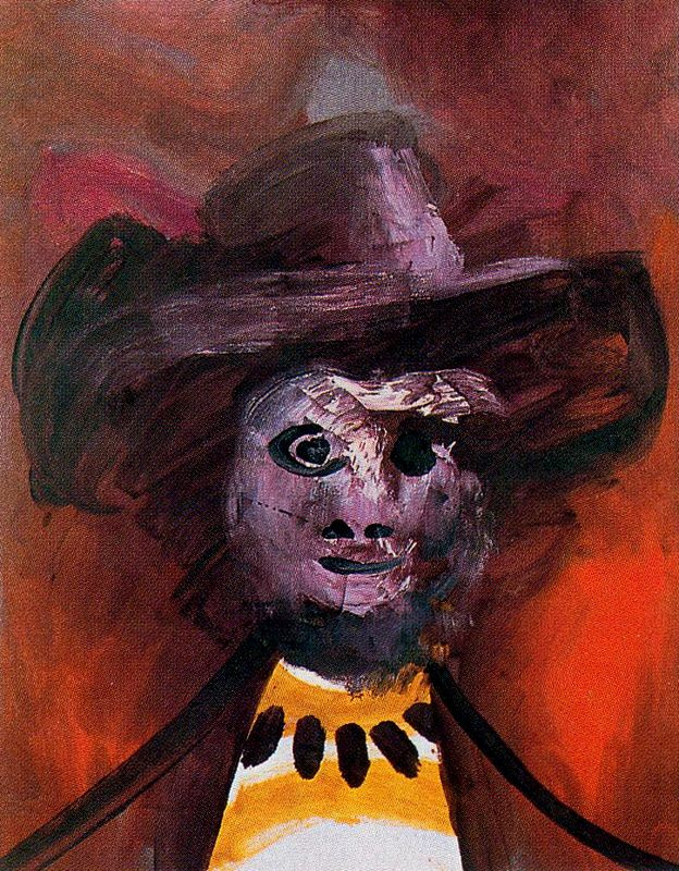 Пабло Пикассо. Бюст мужчины в шляпе
