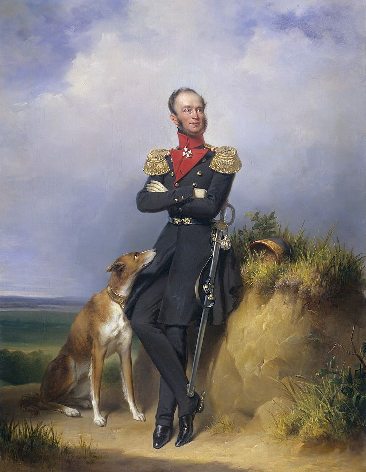 Ян Адам Круземан. Виллем II (1792-1849), король Нидерландов.