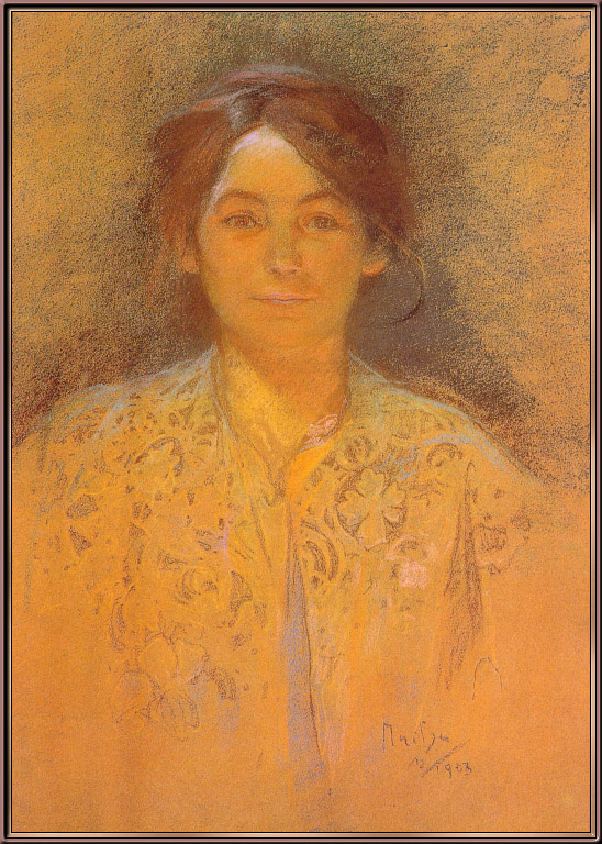 Маруска Муха. Портрет женщины