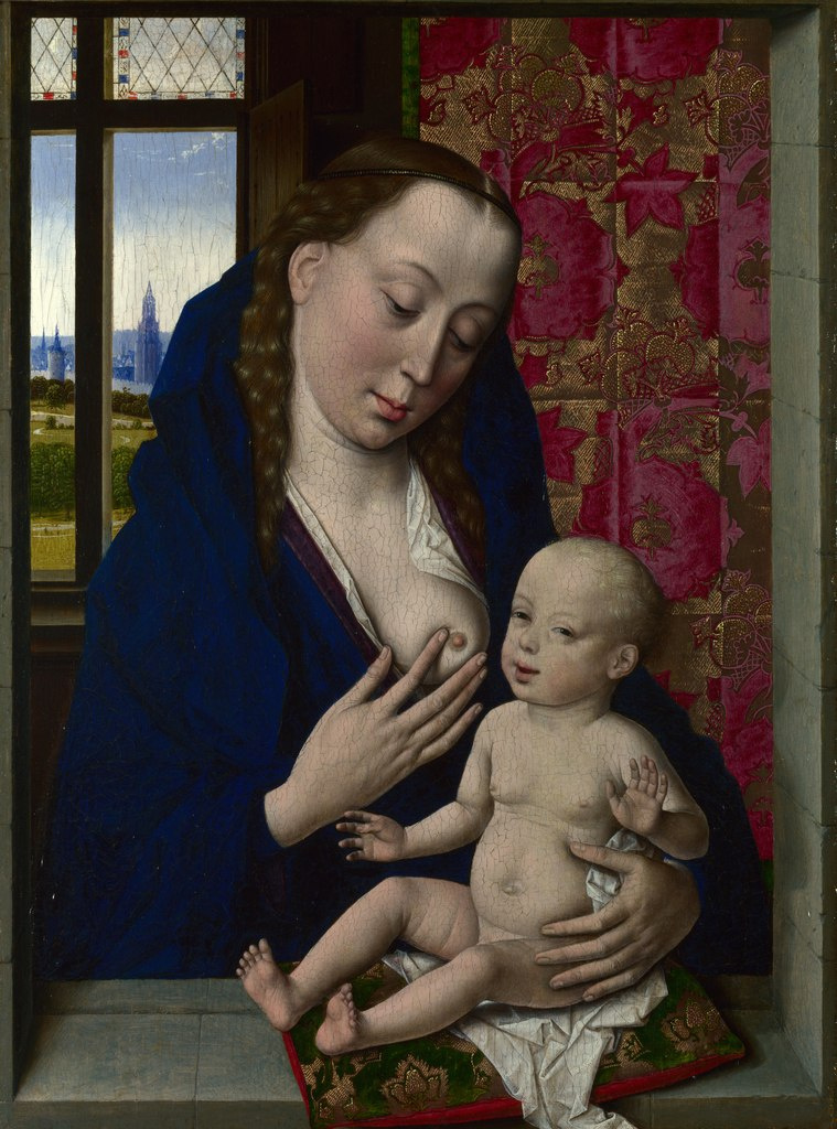 Дирк Баутс. Мадонна с младенцем. ок.1465
