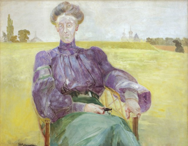 Яцек Мальчевский. Портрет Марии, жены художника
