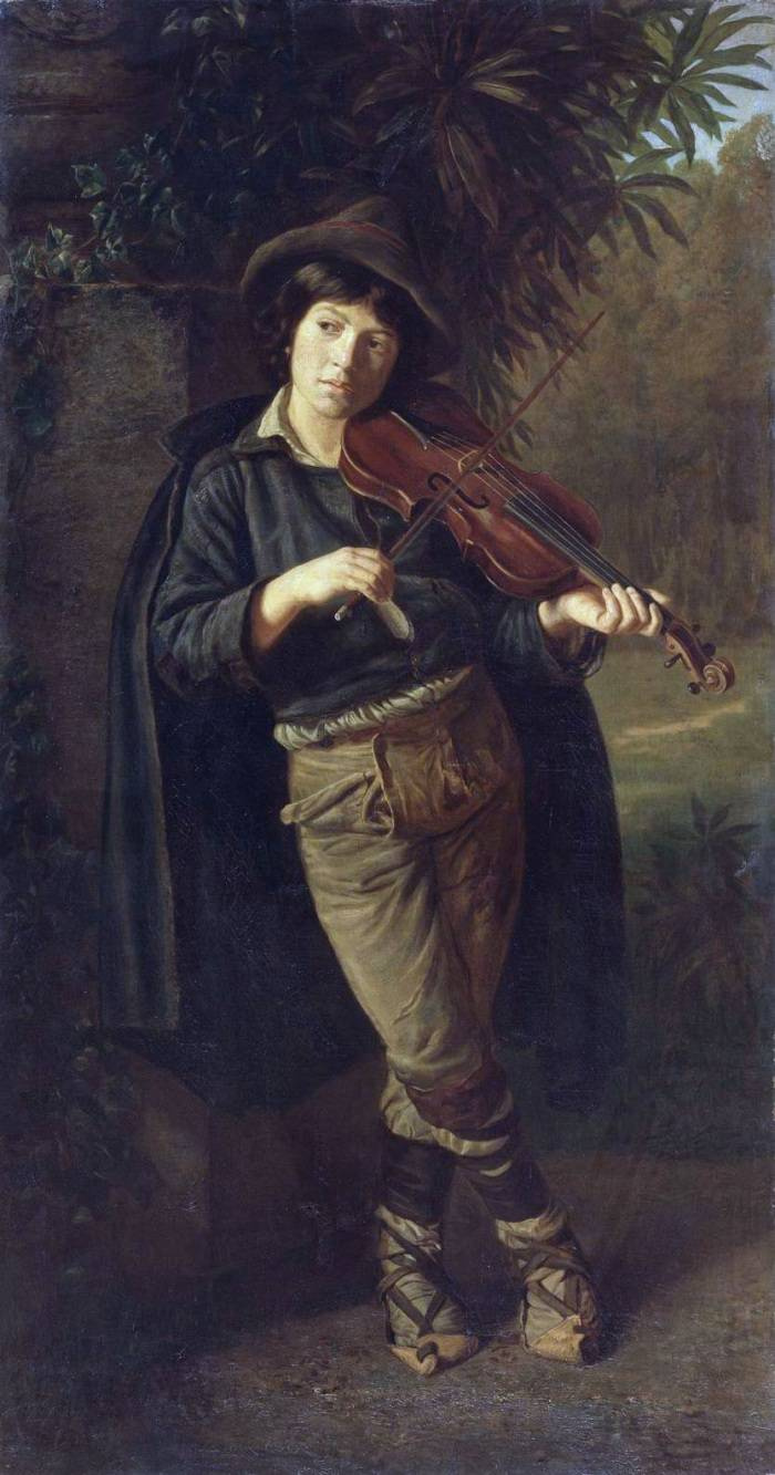 Павел Петрович Чистяков. Мальчик, играющий на скрипке