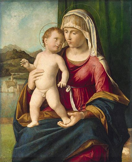 Джованни Баттиста Чима да Конельяно. Madonna col bambino