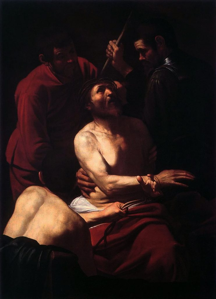 Микеланджело Меризи де Караваджо. Коронование терновым венцом