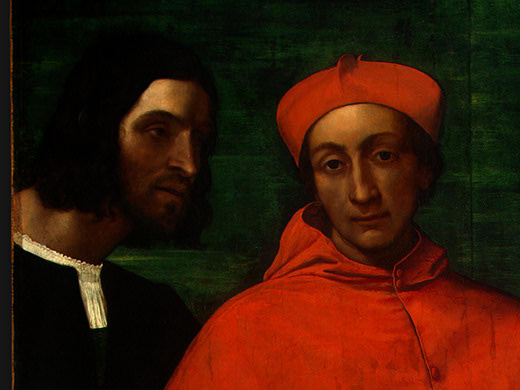 Себастьяно дель Пьомбо. Кардинал и его секретарь
