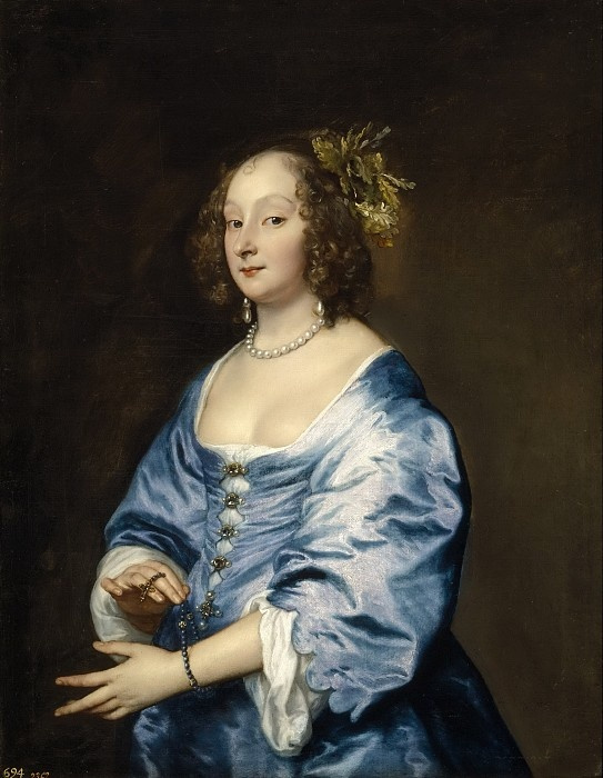 Антонис ван Дейк. Портрет Марии Русвен, жены художника