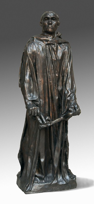 Огюст Роден. Жан д'Аре. Фигура для композиции "Граждане Кале"