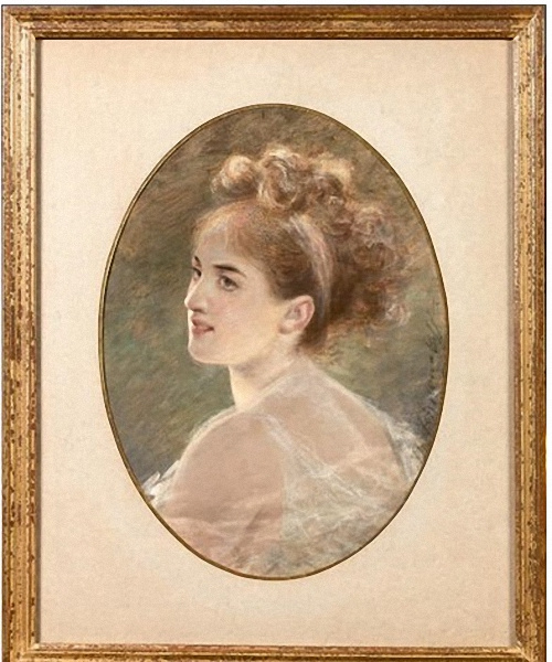 Федор Петрович Чумаков. Предполагаемый портрет принцессы Толстой.
