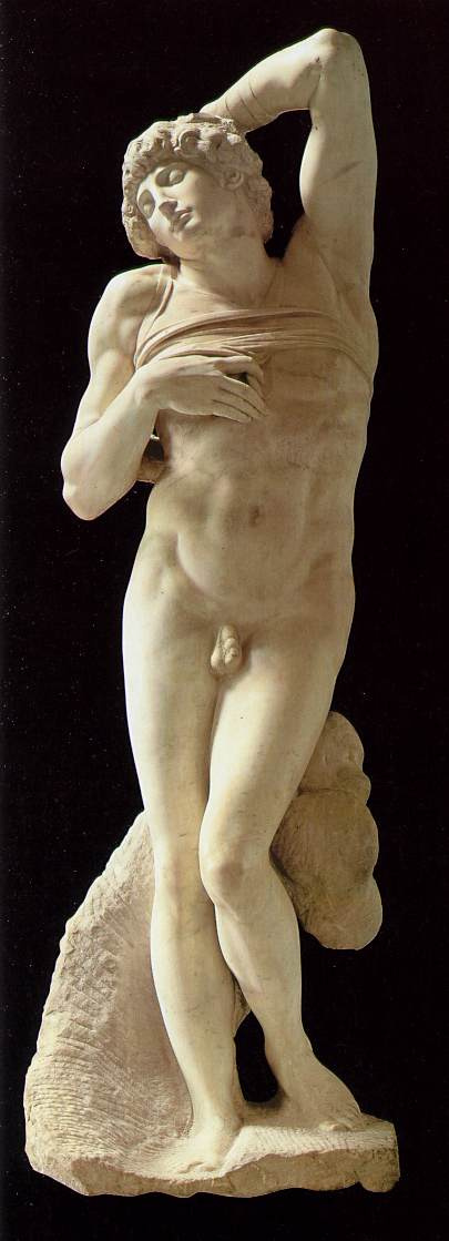 Микеланджело Буонарроти. Умирающий раб