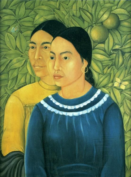 Фрида Кало. Две женщины (Сальвадора и Эрминия)