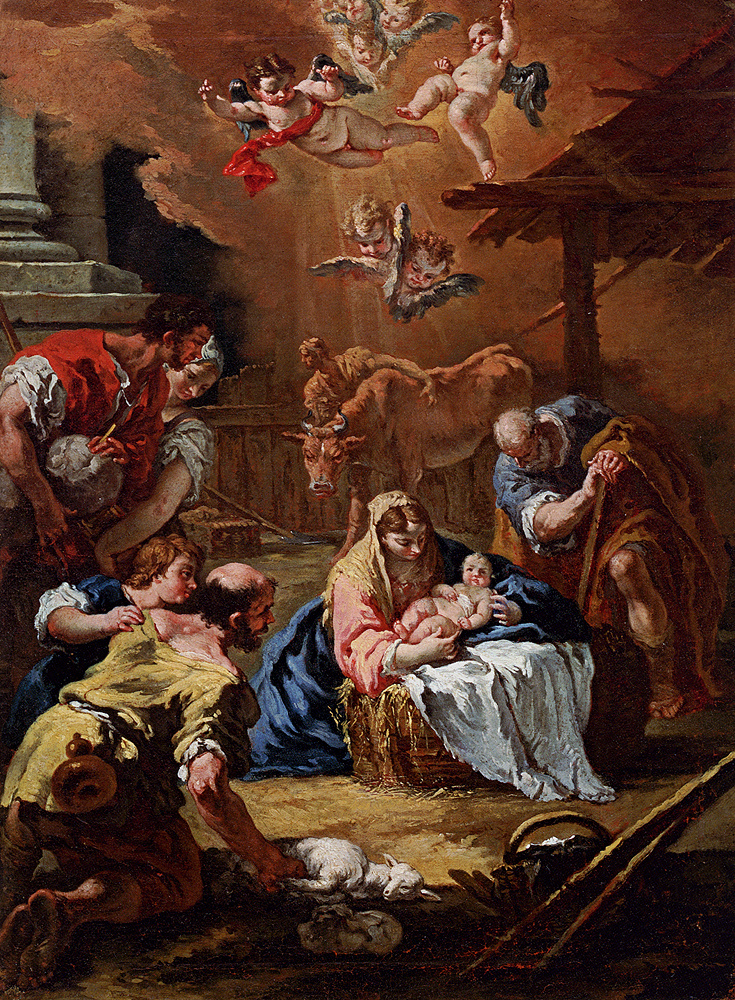 Себастьяно Риччи. Рождение Христа