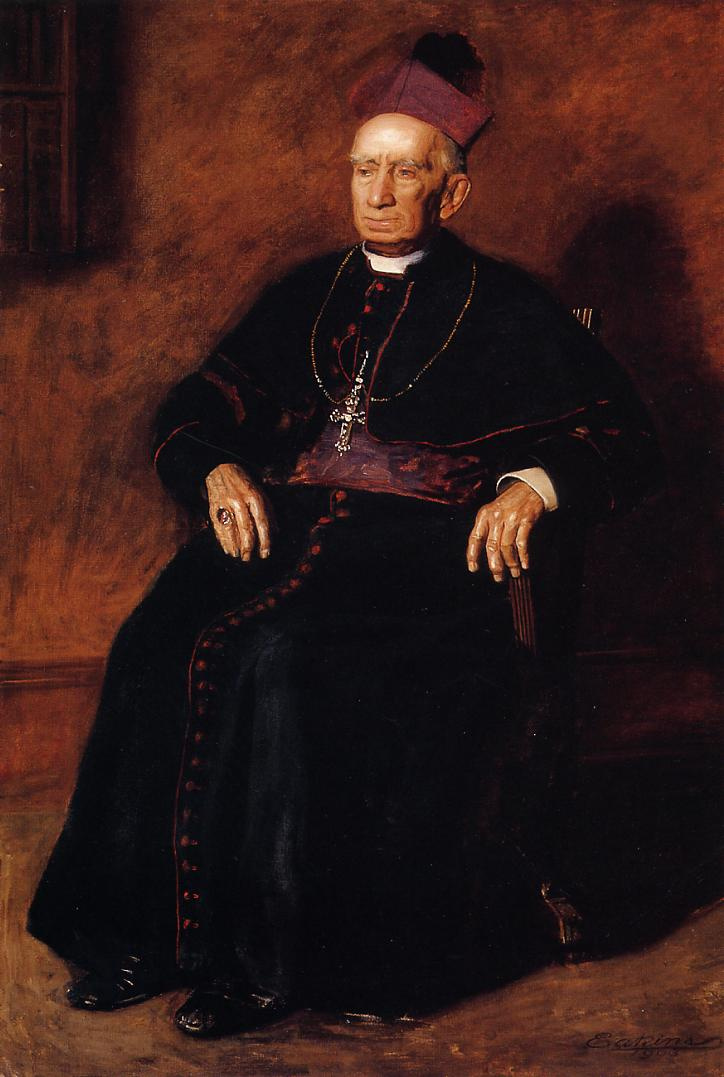 Томас Икинс. Портрет архиепископа Уильяма Генри Элдера