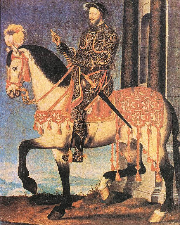 Франсуа Клуэ. Портрет Франциска I король Франции