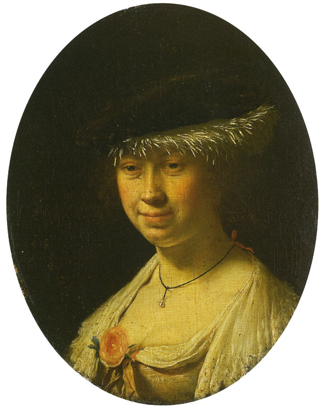 Франц ван Мирис Старший. Портрет женщины