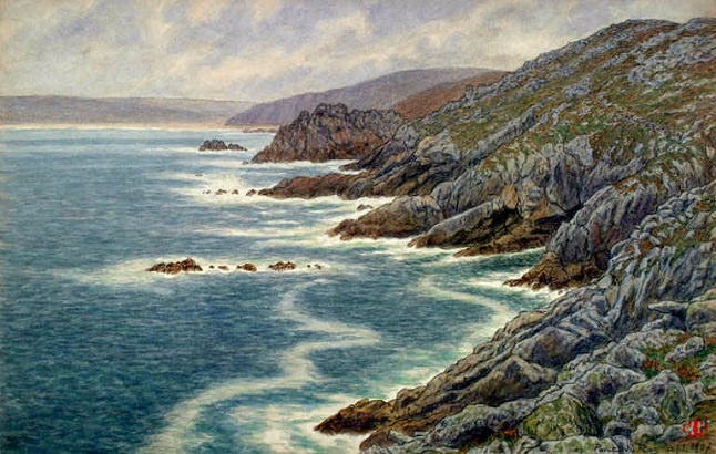 Анри (Henri) Ривьер (Rivière). La pointe du Raz