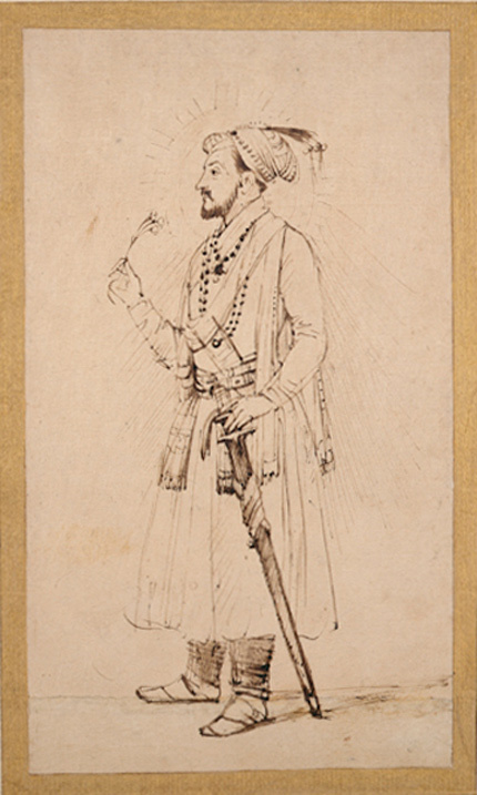 Рембрандт Харменс ван Рейн. Шах Джахан с цветком и мечом