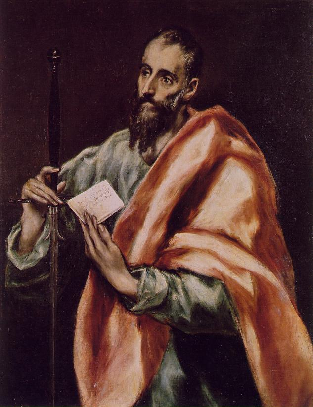 Эль Греко (Доменико Теотокопули). Апостол Святой Павел