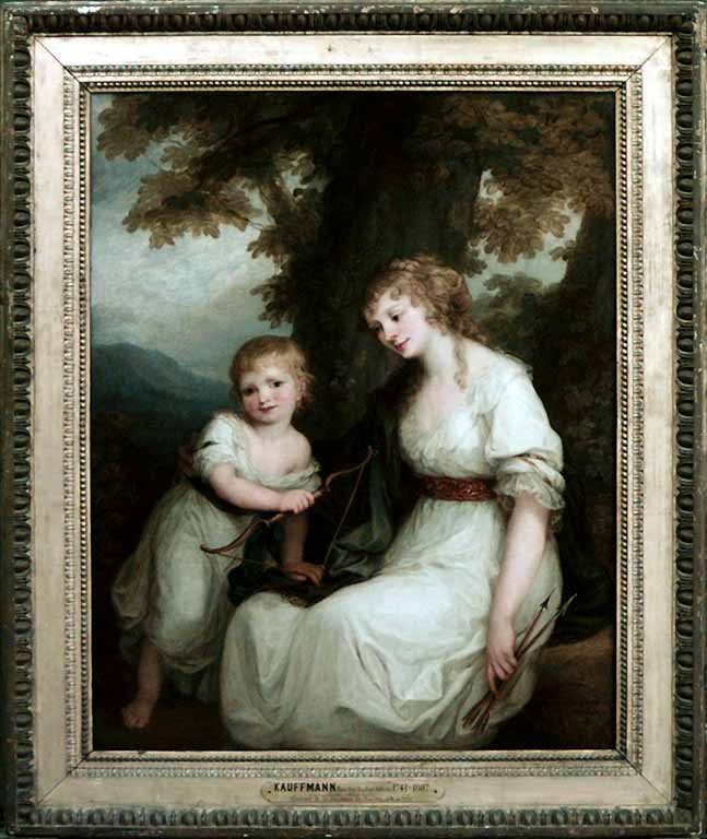 Баронесса фон Крюденер с сыном Полем