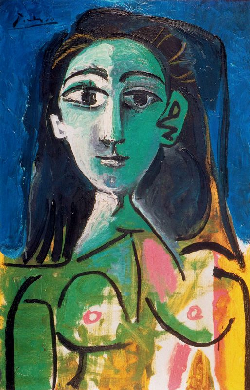 Пабло Пикассо. Молодая женщина (Портрет Жаклин)
