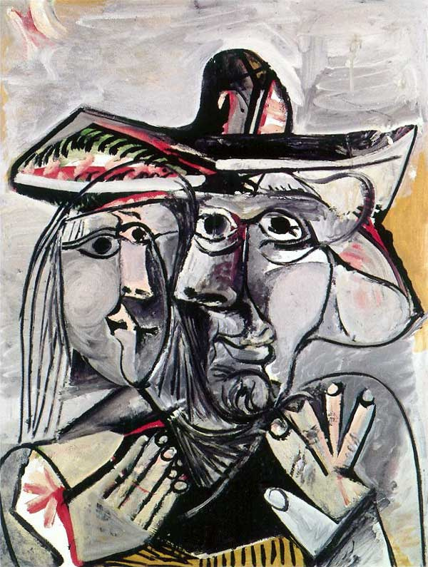 Пабло Пикассо. Мужчина и женщина