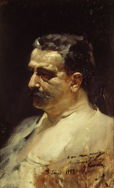 Хоакин Соролья (Соройя). Портрет Антонио Элегидо