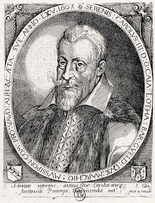 Жак Калло. Портрет Карла III, герцога Лотарингского
