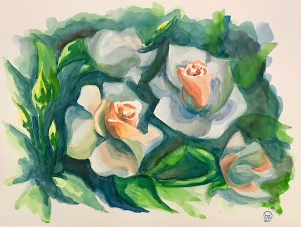 Лариса Луканева. Белые розы