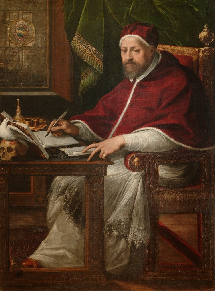Чезари Джузеппе (Кавалер д’Арпино). Портрет папы Климента VIII Альдобрандини